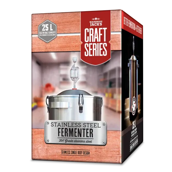 Mangrove Jack's 25L Stainless Steel Fermenter