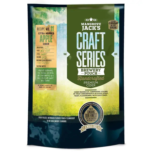 MJ Craft Series Hopped Apple Cider - 2.4kg — Cider extract homebrew kit