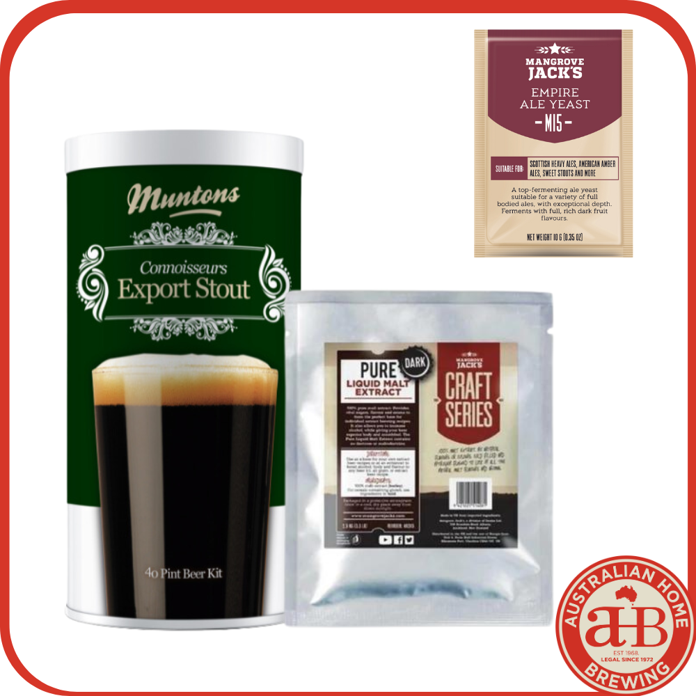Pint O’Dublin Stout — Stout extract homebrew kit