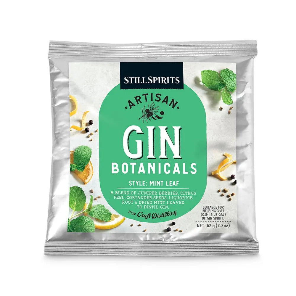 Still Spirits Artisan Gin Botanicals Pack - 3 pack London Dry, Rosemary & Mint Leaf Botanicals
