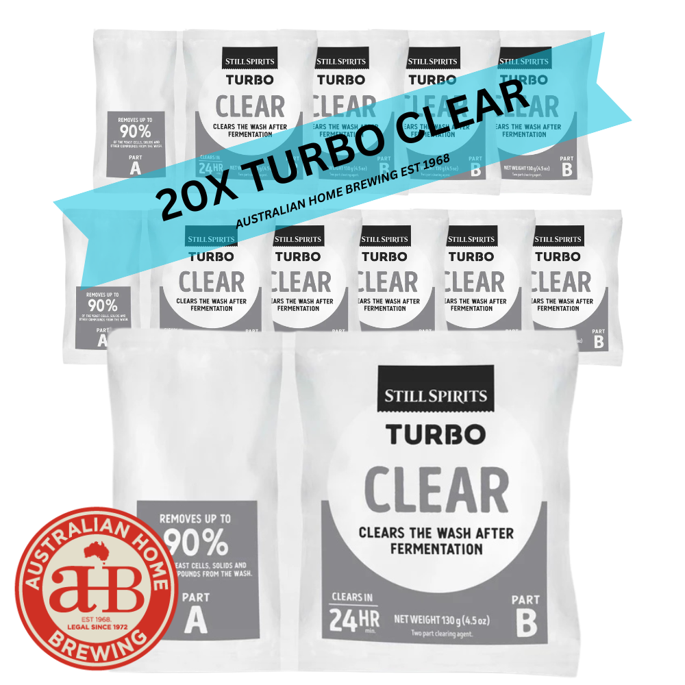 Still Spirits Turbo Classic 8 Yeast & Turbo Clear 20 pack