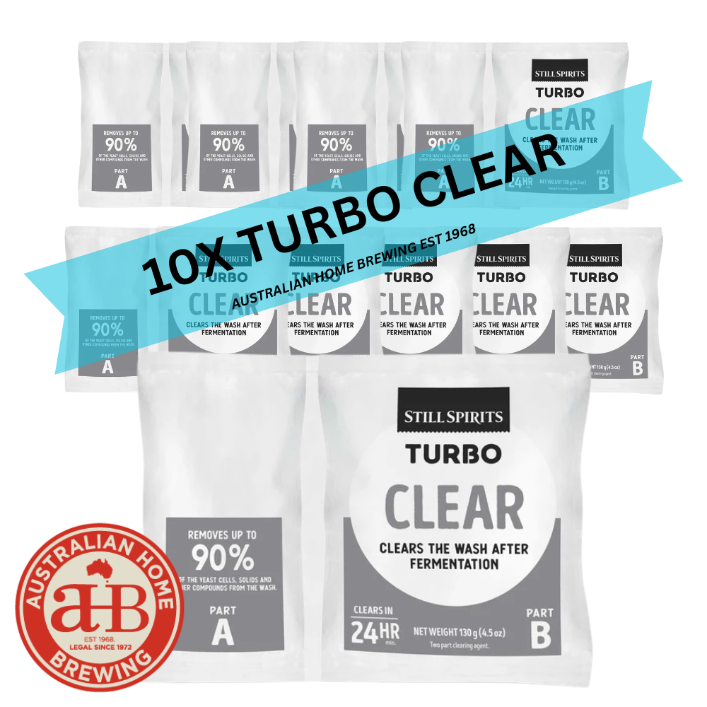 Still Spirits Turbo Classic 8 Yeast & Turbo Clear 10 pack