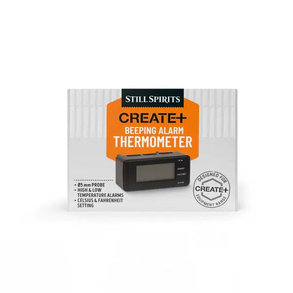 Still Spirits Create+ Beeping Alarm Thermometer & Bracket
