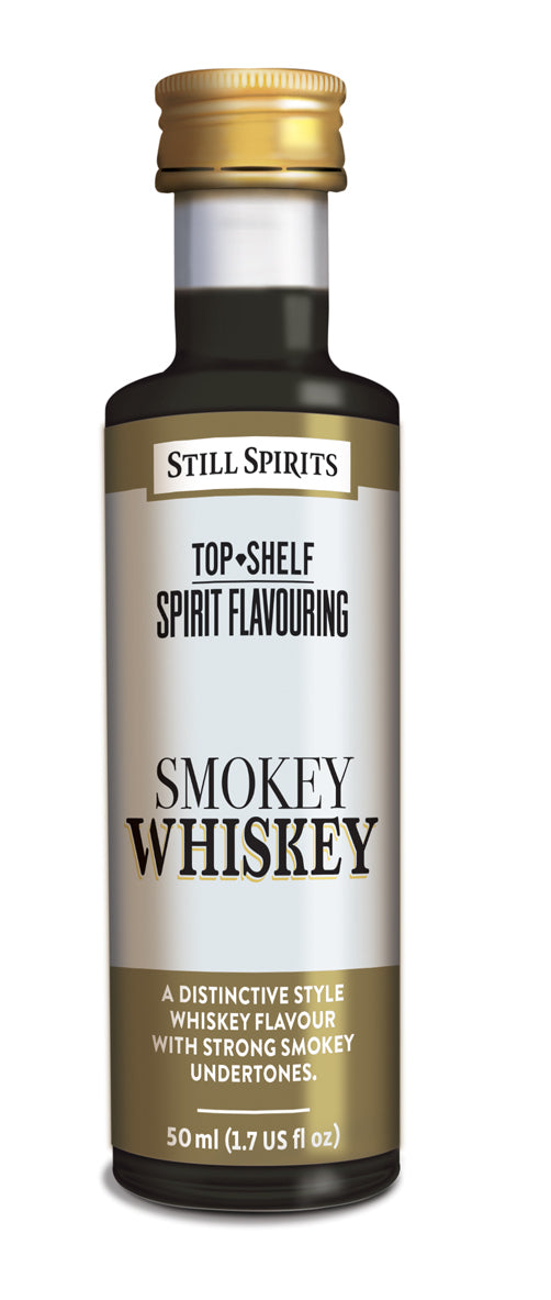 10 x Still Spirits Top Shelf Smokey Malt Whiskey Essence