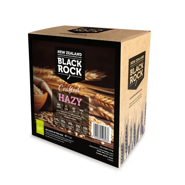 Black Rock Crafted  BIB Hazy - Fresh Wort 4.6kg - makes 23L — fresh wort homebrew kit