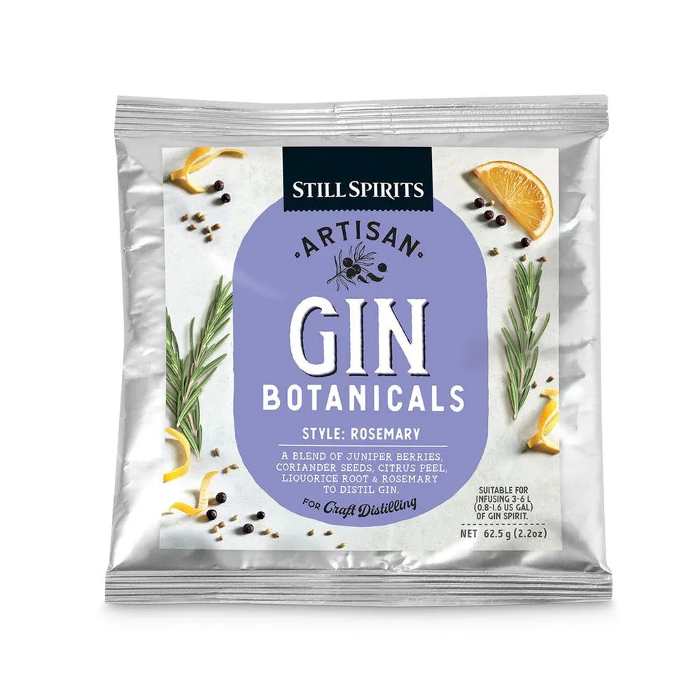 Still Spirits Artisan Gin Botanicals Pack - 3 pack London Dry, Rosemary & Mint Leaf Botanicals
