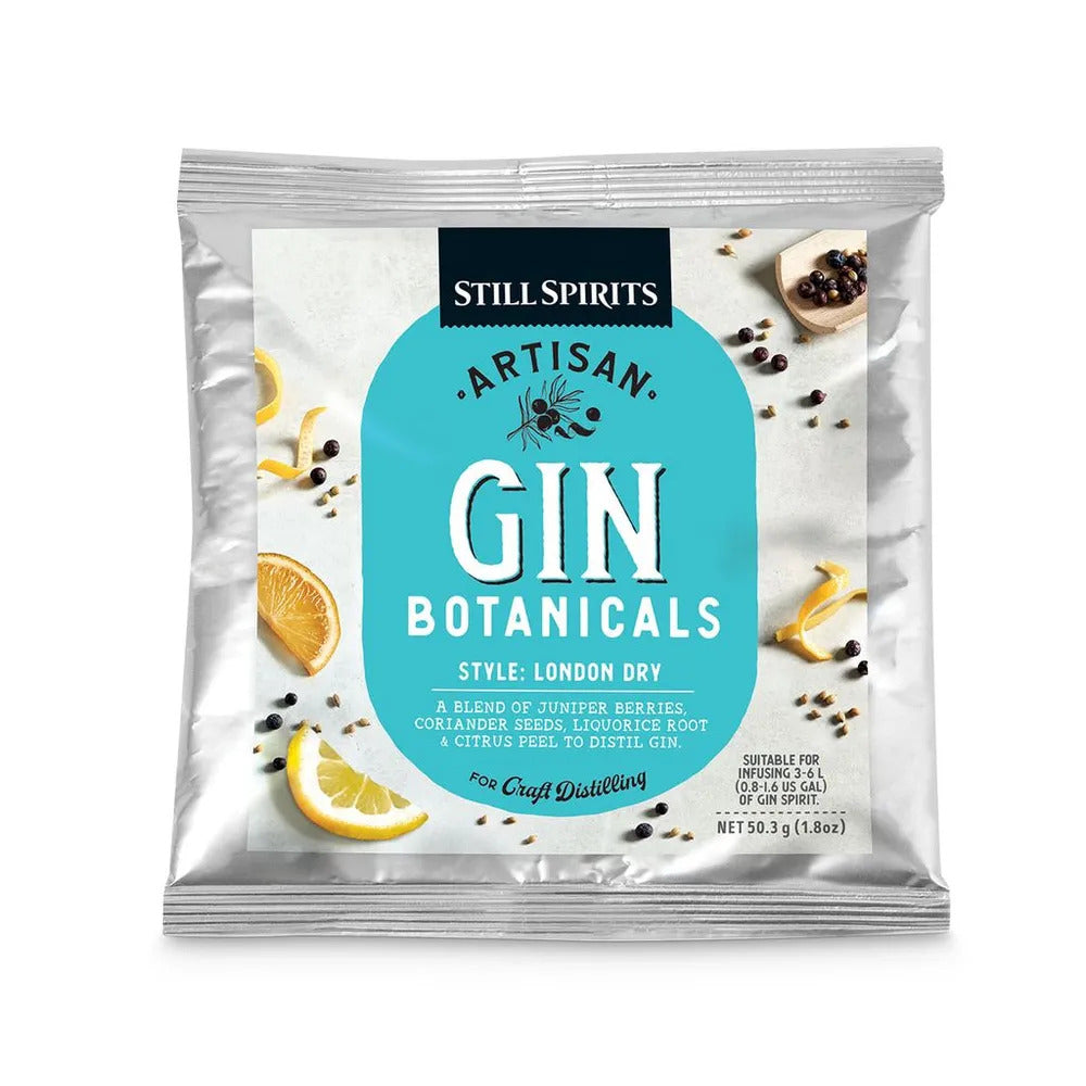 Still Spirits Artisan Gin Botanicals Pack - 3 pack London Dry, Rosemary & Mint Leaf Botanicals