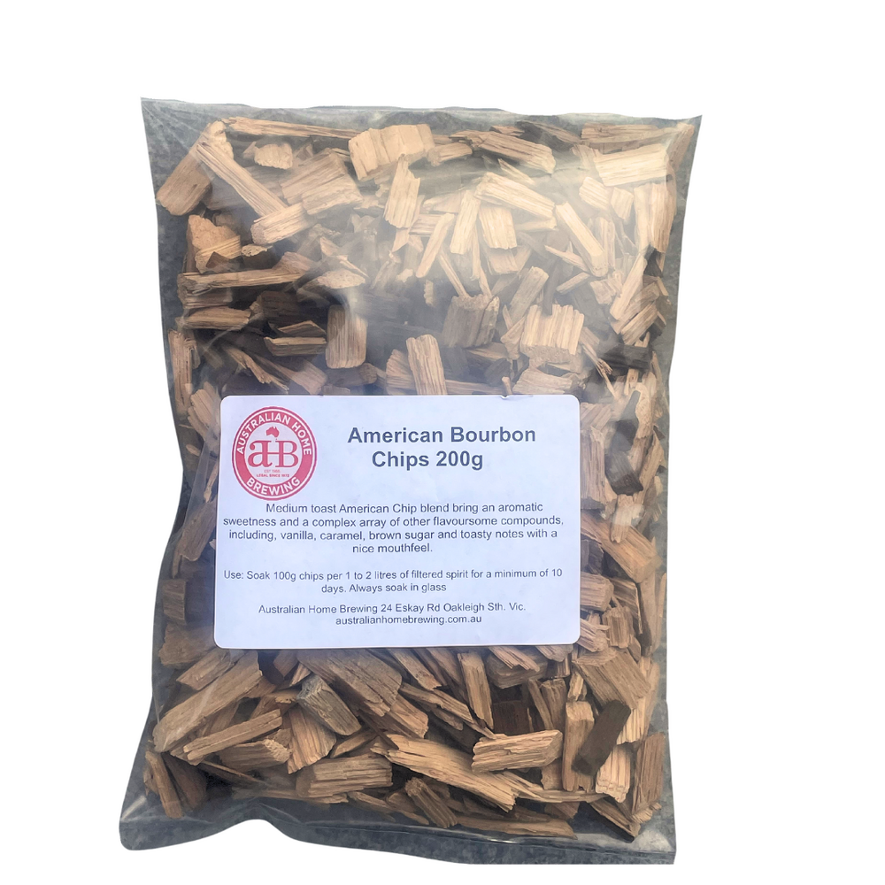 American Bourbon Chips 200g — brewing additive for homebrewing