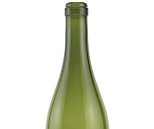Bottle 750ml wine green x 16