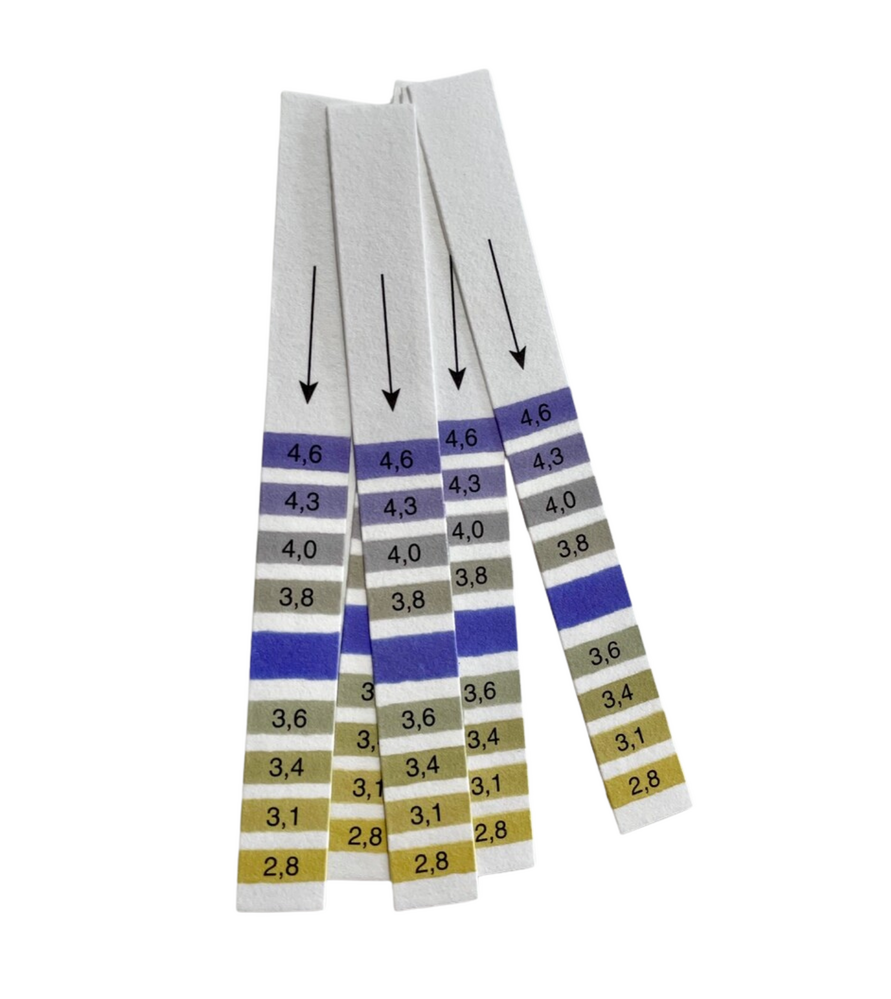 pH papers 2.8 to 4.6 ph   3 Pack