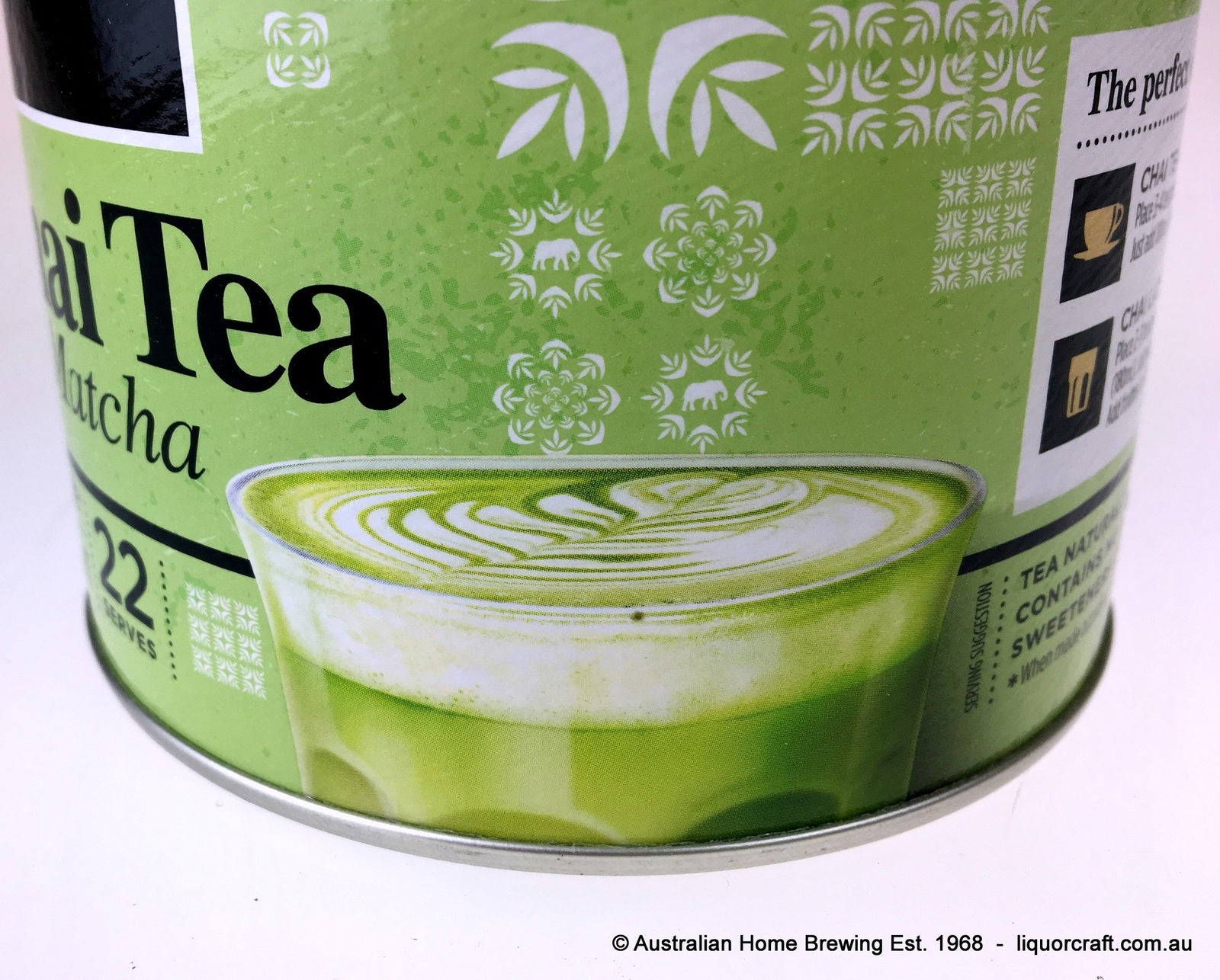 Arkadia Matcha Latte Chai  440g x2