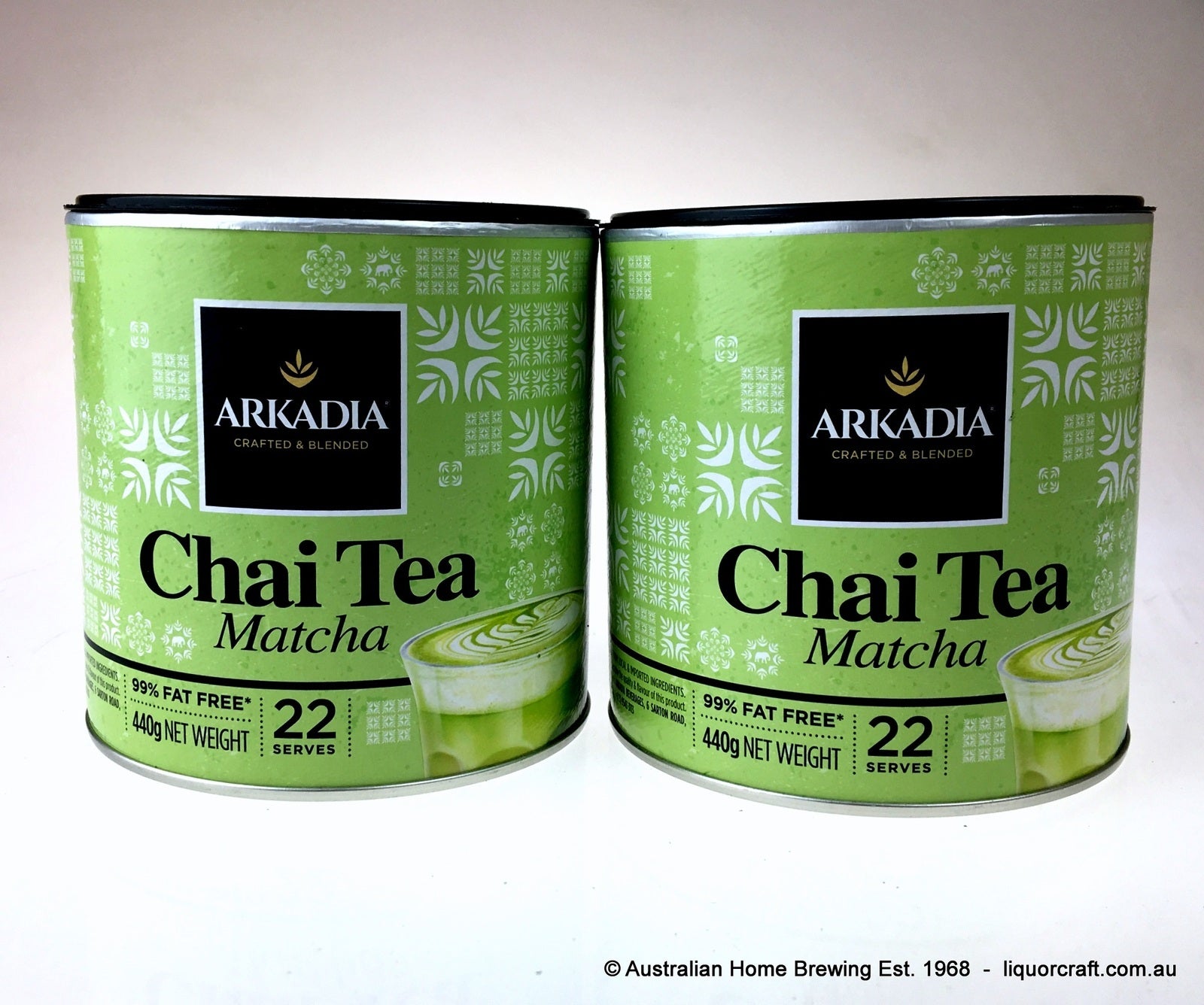 Arkadia Matcha Latte Chai  440g x2