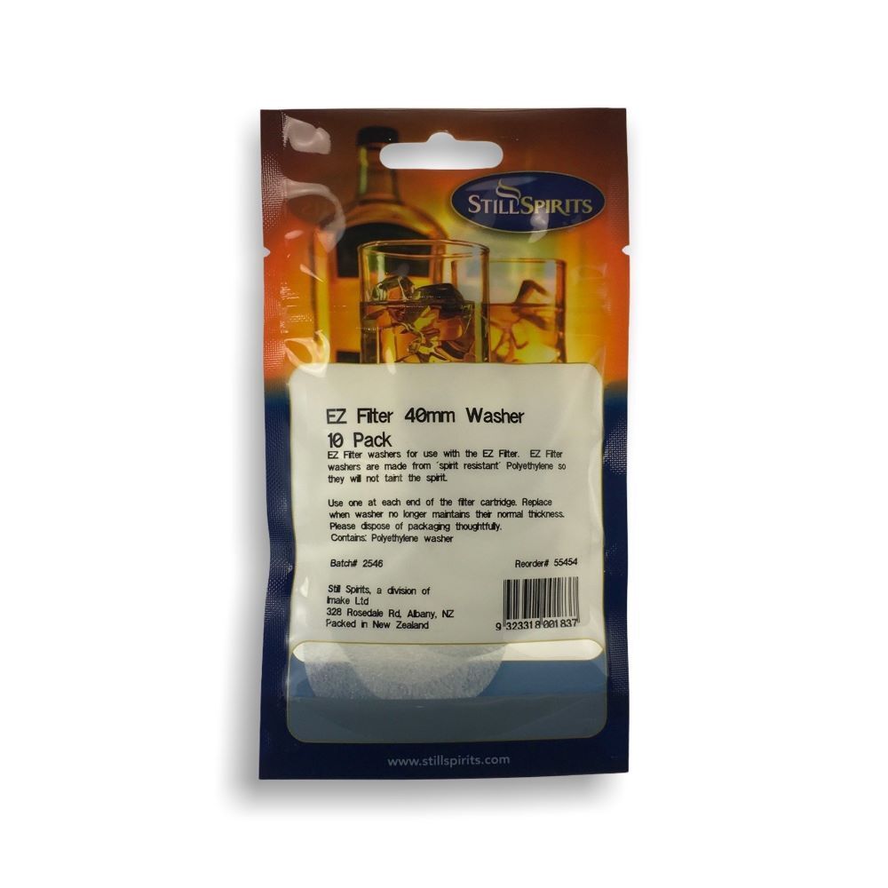 Still Spirits EZ FilterCarbon Cartridge x6, Washer Pkt