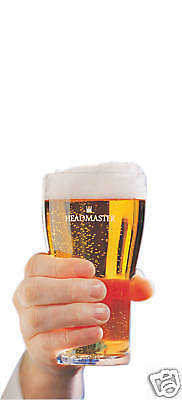 Headmaster Beer Glasses Conical 425ml x 12